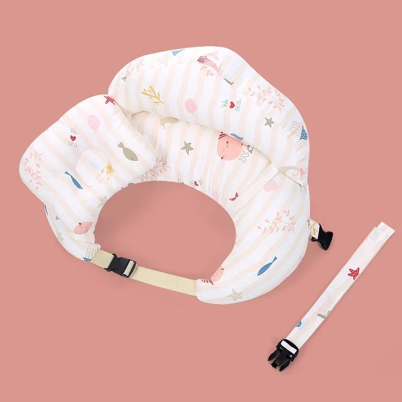 Multifunction Maternity Nursing Pillow Four Seasons Maternity Infants Universal Pattern Print Waist Guard Breastfeeding Pillow