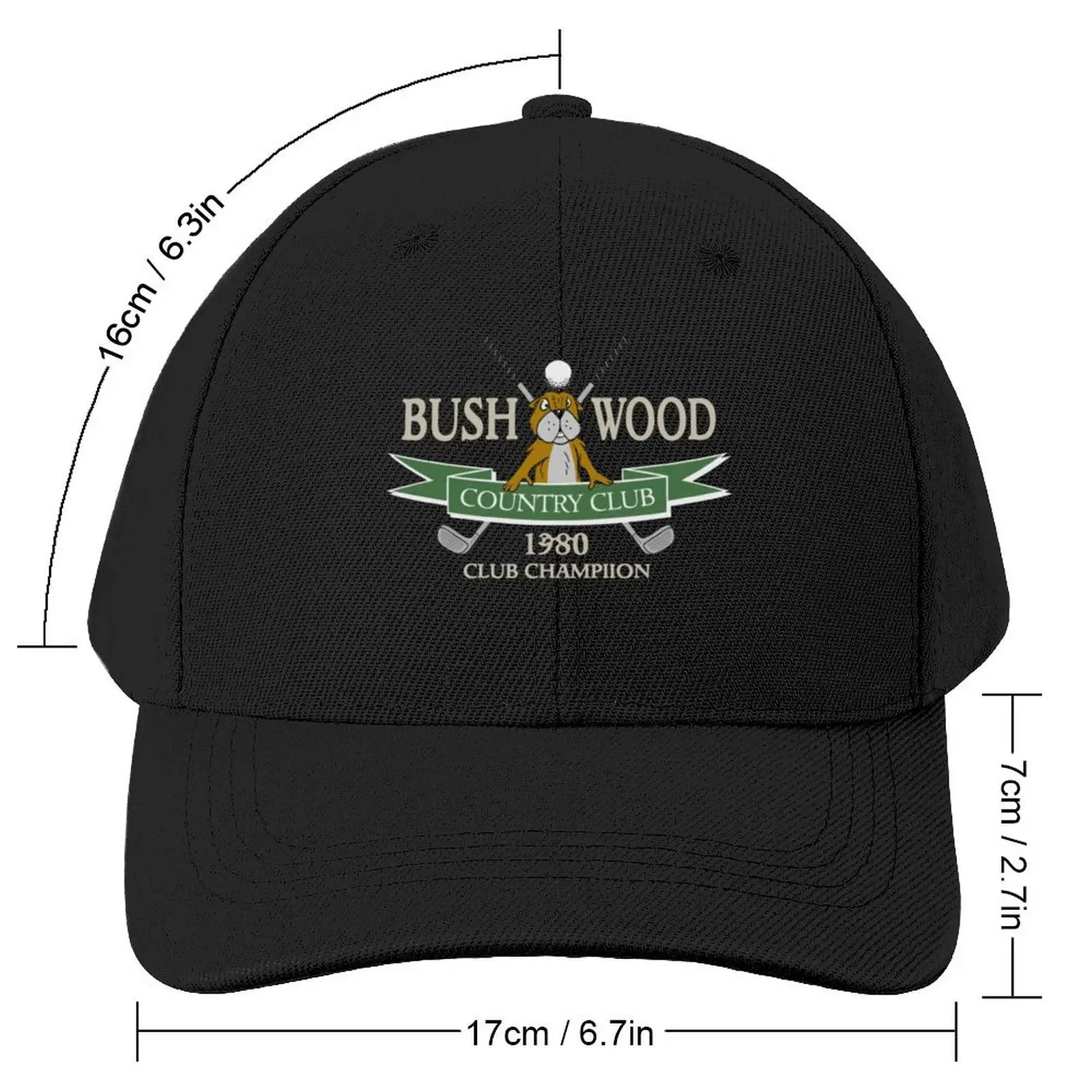 Bushwood Country Club 1980 Champion Baseball Cap derby hat fishing hat Hats Man Women's