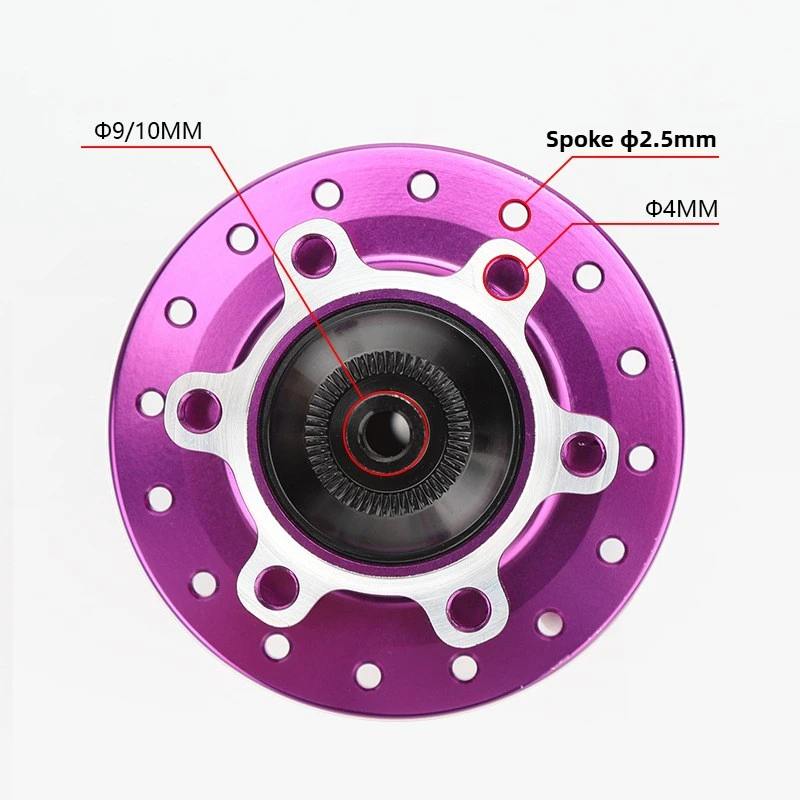 TANKE 32 حفرة الإفراج السريع مكبح قرصي محور للدراجات الجبلية 360 انقر 9pawl محور سبائك الألومنيوم التصنيع باستخدام الحاسب الآلي المضادة للحشف #5
