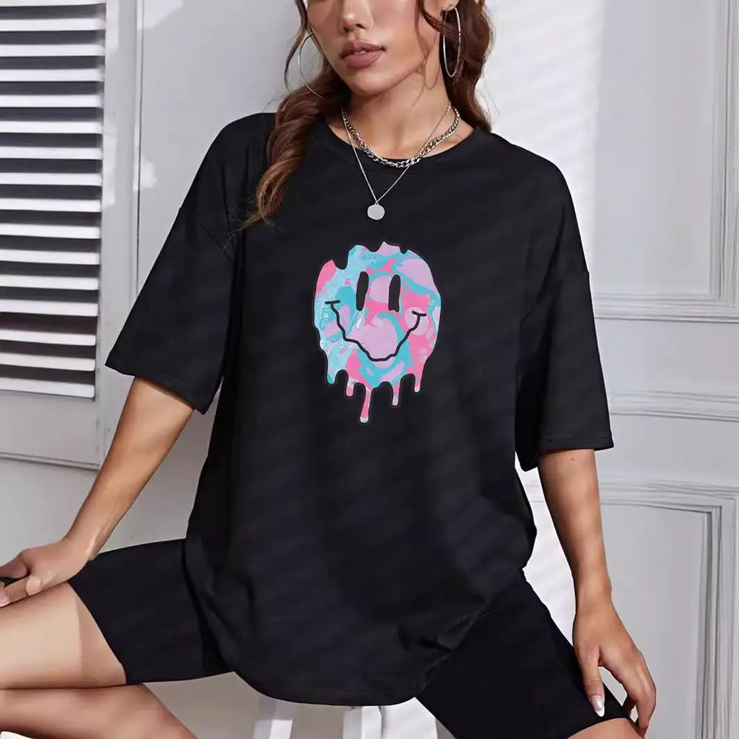 

Femboy Tirts Women Anime Aphic Tirt Girl Clothing Unbranded L2409 Middle-aged And ly Faion Accories