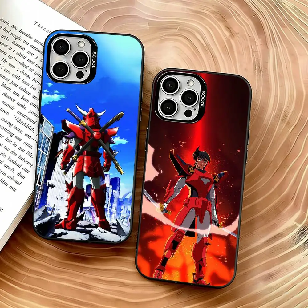 

Samurai Troopers Phone Case For iPhone 17,16,15,14,13,12,11 Plus,Pro Max,XS,Colorful Silver Phone case Funda Cover