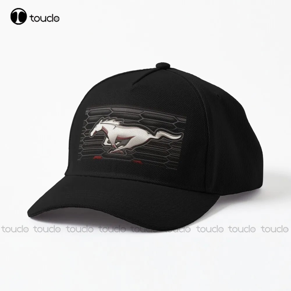 Metal Front Grill For Mustang For Mustang Logo Build Yord Tough Gt Trucks Proud To Honor Baseball Cap men'S Sun Hats Unisex