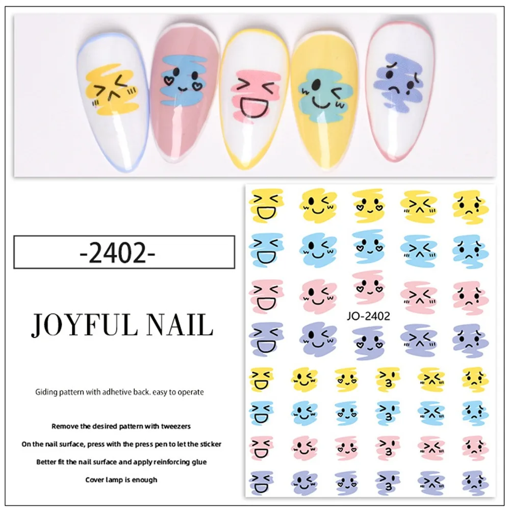 Nuvole di cuore decorazioni per unghie Creative a lunga durata a forma di cuore e nuvola Doodle Style Nail Art Trending Now Cute Fun Trendy adorabile