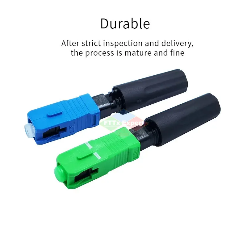 Fast Connector SC APC UPC Embedded Fiber Optic Connector Quick Connector Cold FTTH Single Mode Optic Fiber Quick Cold