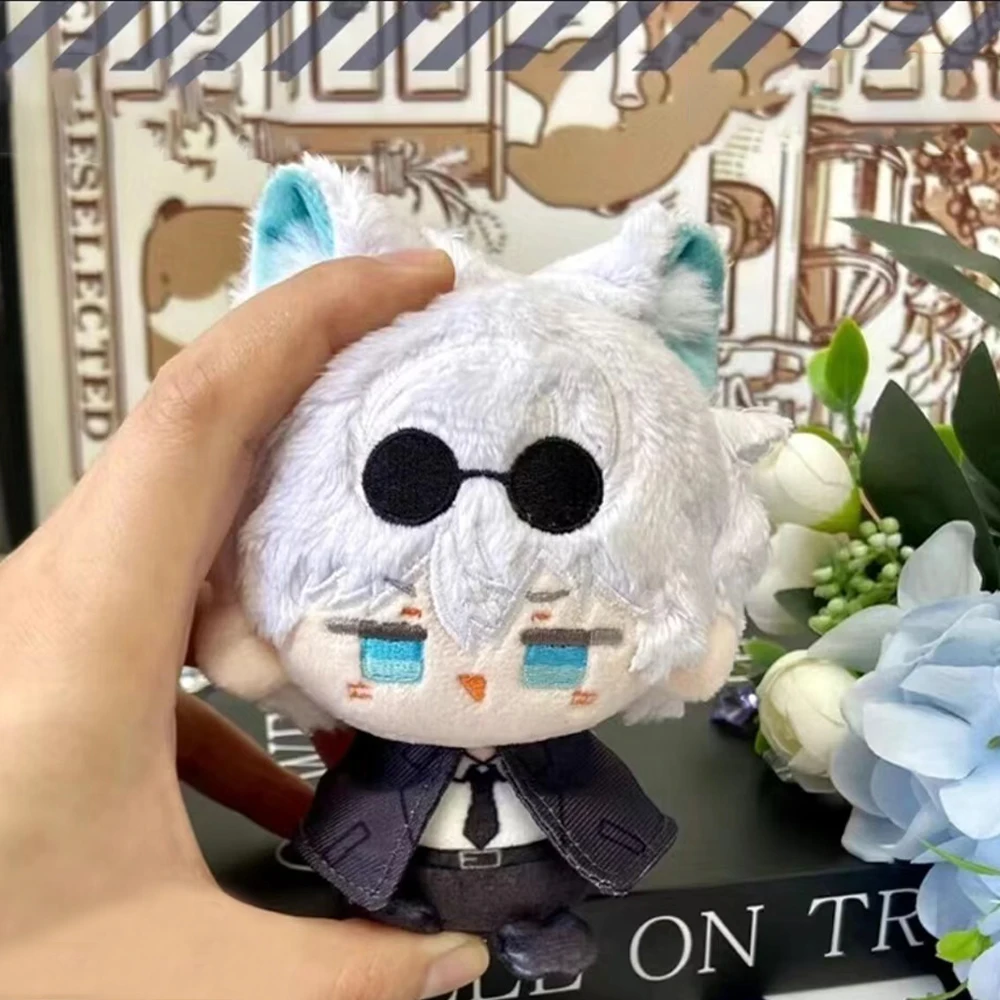 Anime JJK Plüsch Anhänger Schlüsselanhänger Gojo Satoru Plüsch Schultasche Rucksack Geto Suguru Figur Niedlicher Schmuck Weihnachten Tierpuppen Geschenke