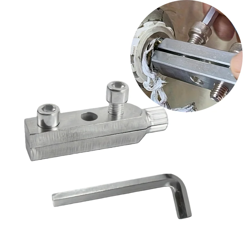 

Water pipe breakage removal tool set: faucet angle valve extractor, equipped with locking nut design