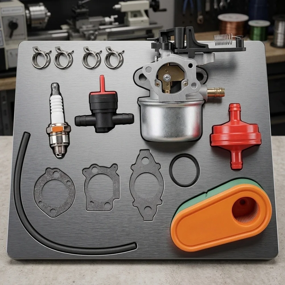 as-shown-591137-carburetor-replacement-carburetor-for-pressure-washers-easy-installation-process-complete-maintenance-kit