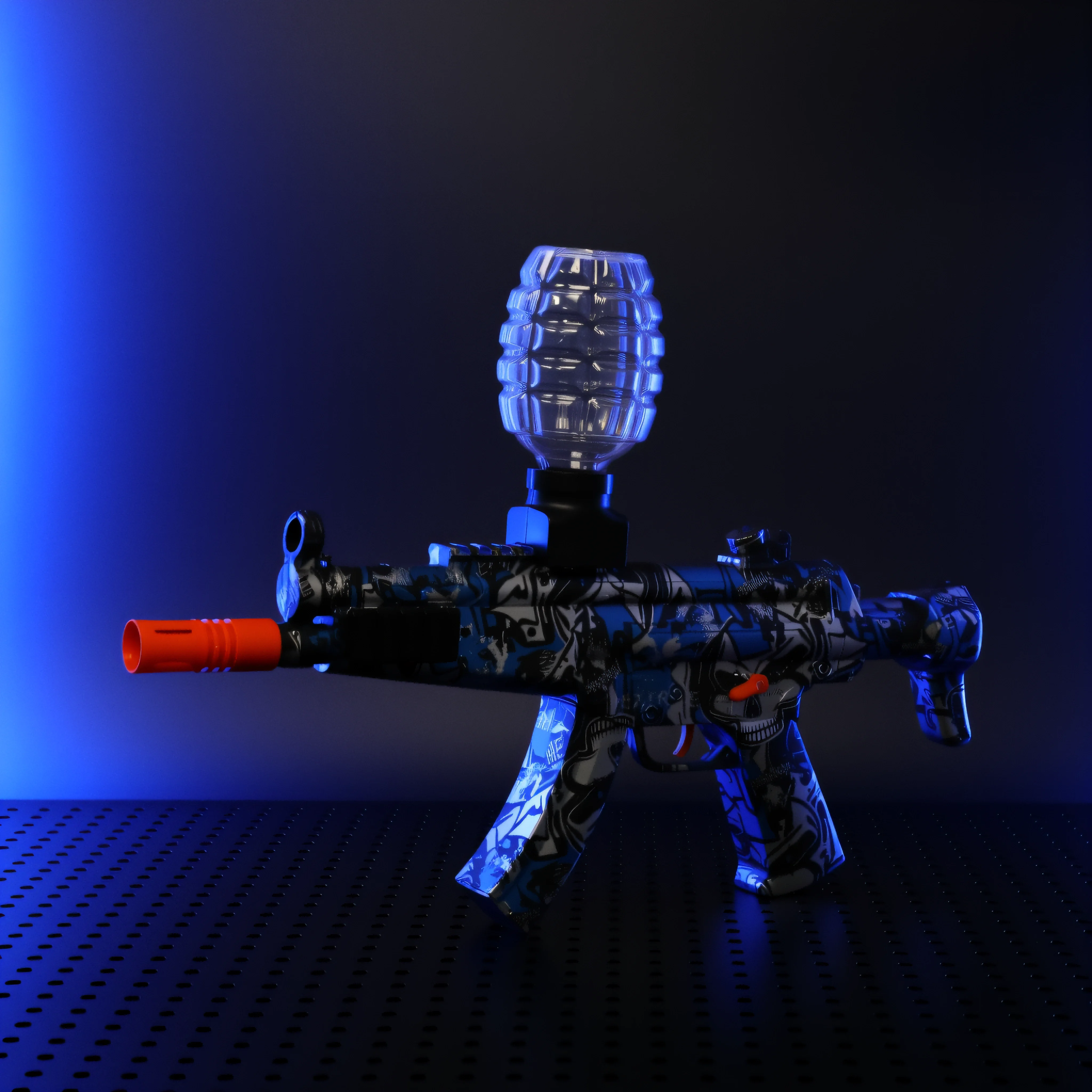 MP5 젤 볼 블래스터 세트 - 14세 이상 청소년을 위한 충전식 야외 전투 장난감, 남학생과 여학생을 위한 완벽한 선물(젤 비즈는 포함되지 않음)