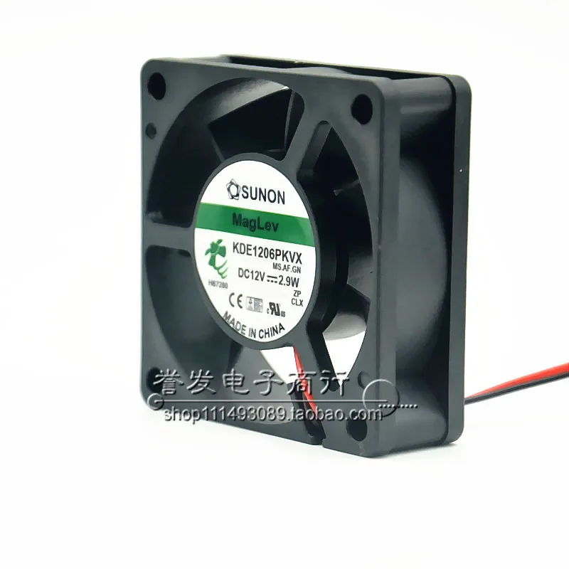 NOVO RADIADOR DE VENTILADOR DE REFRIGERAÇÃO ORIGINAL KDE1206PKVX DC12V 2.9W 6020 60x60x20mm