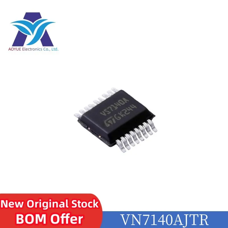 VN7140AJ VN7140AJTR VN7140A VS7140A PowerSSO-16 High-side driver with MultiSense analog feedback for automotive applications