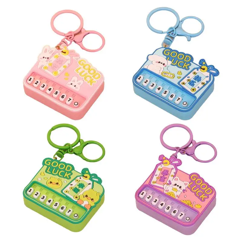 

Брелки с подвеской в сумке, креативный игровой мини-брелок с фортепиано, музыкальная электронная портативная электронная клавиатура