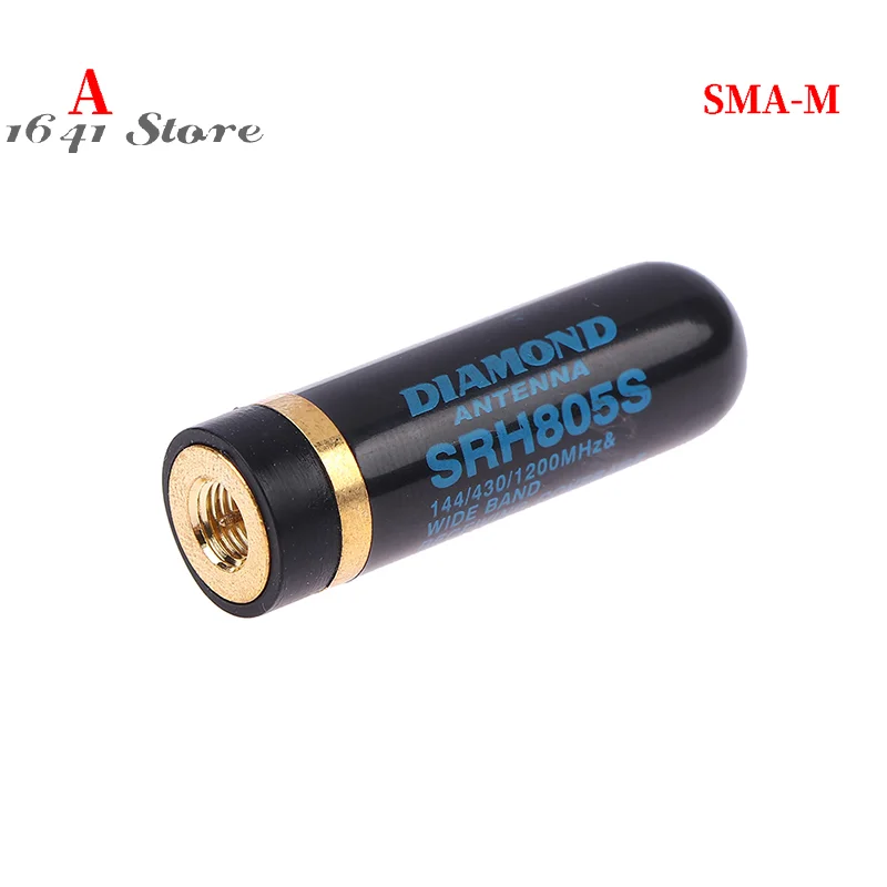 1pc SMA-M/SMA-F Dual Band Antenna UHF+VHF SRH805S Walkie Talkie for Baofeng/YAESU