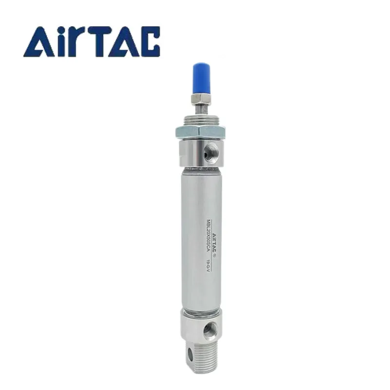 MBL Series Airtac Original Pneumatic Actuator 32/40 Bore Mini Cylinder MBL32/40X25X50X75X100X125X150X175X200 CA