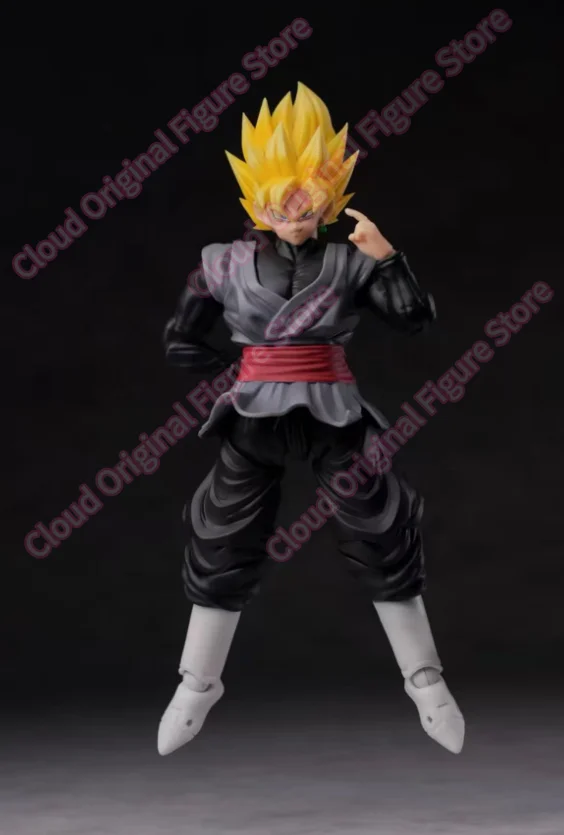 In Stock DIMENSIONIA Studio Son Goku Dragon Ball Figures Black Goku Anime Action Figure Collection Model Toys Gifts Hobby view 2