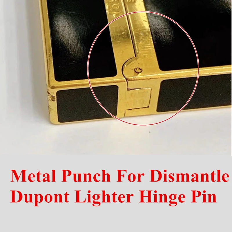 For Dupont Lighter Dismantle Hinge Pins Durable Reusable Alloy Punch Convenient Outer Case Link Pin DIY Repair Replace Tool