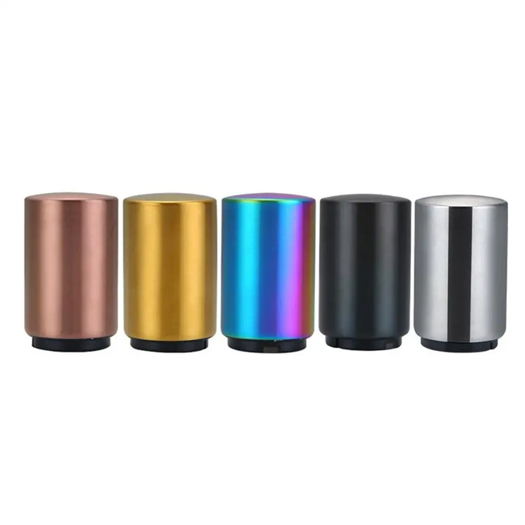 Stainless Steel Auto Beer Bottle Opener with Magnetic Catcher Kitchen Tool