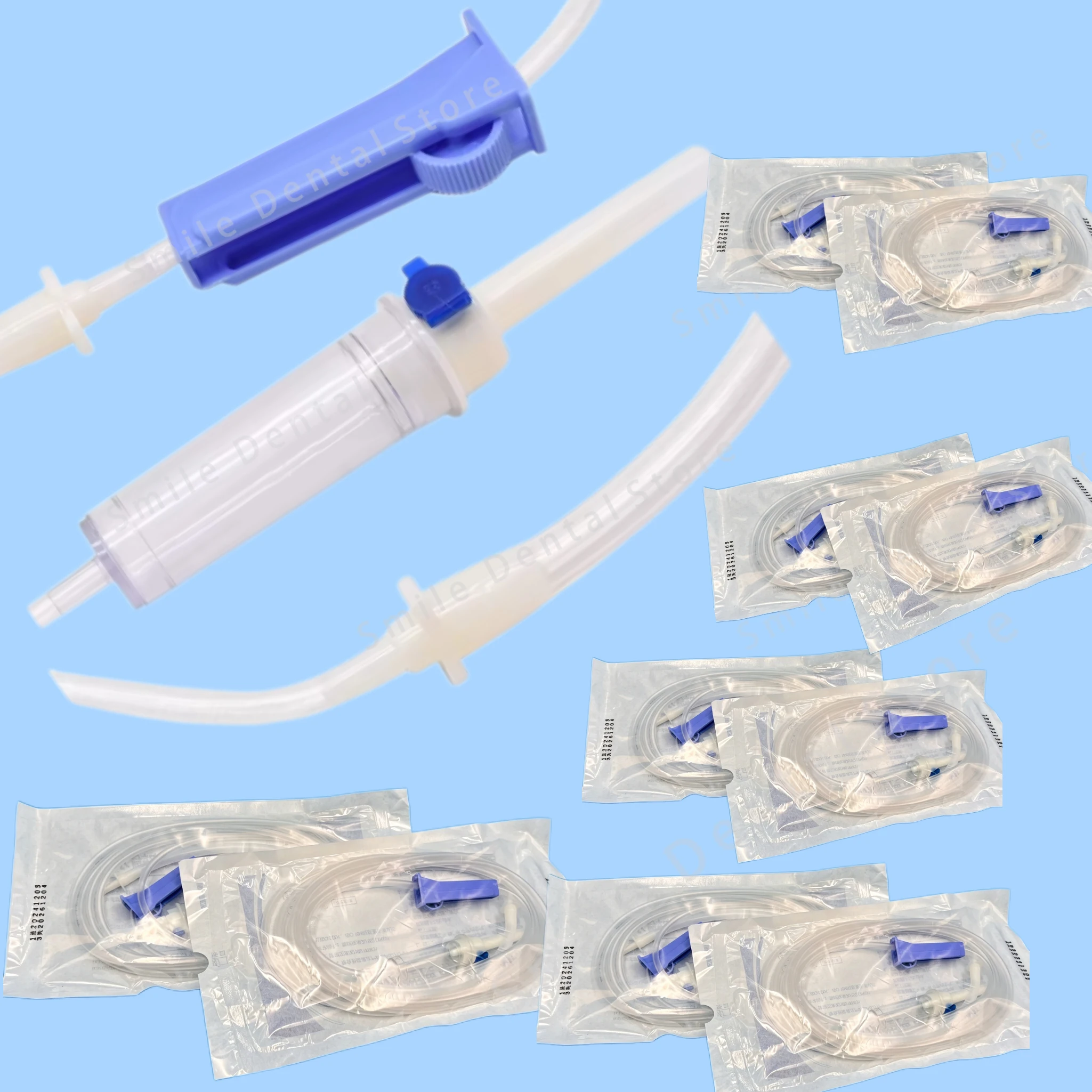 Free Shipping Disposable Dental Oral Irrigation Tubing Set For Implant Cooling Compatible With NSK Motor, 10Pcs & 20Pcs Optional