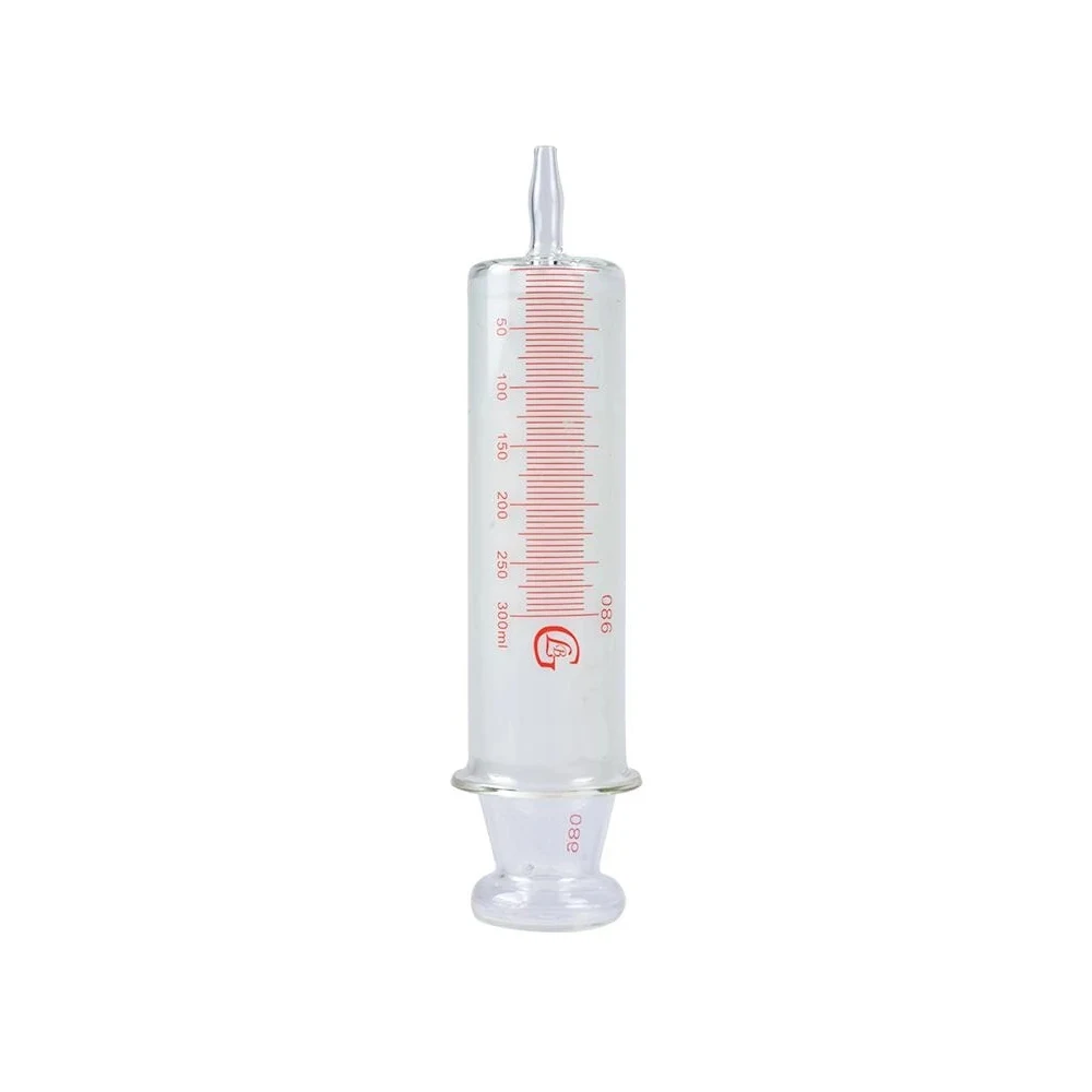 150ml/200ml/250ml/300ml/500ml/1000ml All Glass Syringes Large sausage device Glass sample extractor Glass Injector large caliber