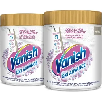 Vanish Oxi Advance para Ropa Blanca 2*960g -Vanish Oxi Advance para Ropa color 2*960g