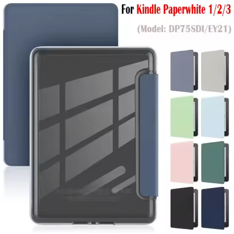 10/11th Generation 6-6.8 inch e-Reader Case Auto Sleep/Wake Acrylic Oasis Protective Shell for Kindle Paperwhite 1/2/3/4/5