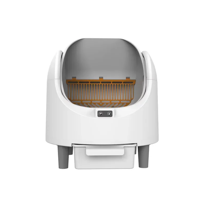 Automatic Cat Litter Box Self Cleaning Large Capacity Smart Toilet for Kittens Durable PP ABS Material Pet Waste Remover