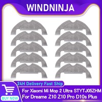 Mop Rag Pads For Xiaomi Mi Robot Vacuum Mop 2 Ultra Mijia STYTJ05ZHM For Dreame L10 Plus Z10Pro Z10 D10s Plus D10 Plus Mop Cloth