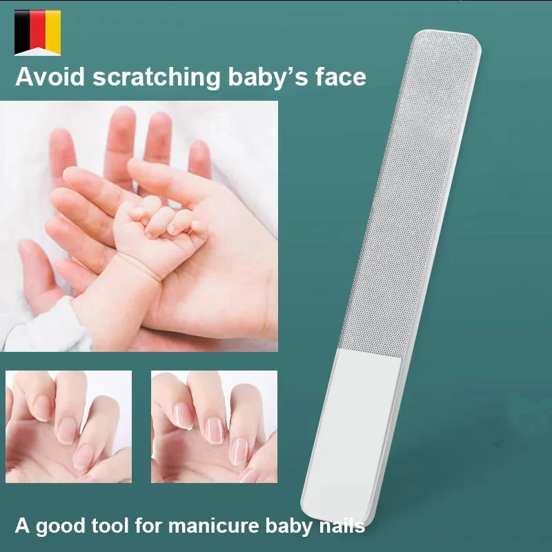 مجموعة مبرد أظافر زجاجي صغير ومجموعة نانو شينر - أداة مانيكير لطيفة وخالية من الكحول لتشكيل وتلميع وطبيعية أو أكري