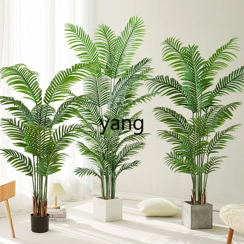 

ZL simulated green plant loose-tailed sunflower bionic plant interior decoration ornament floor