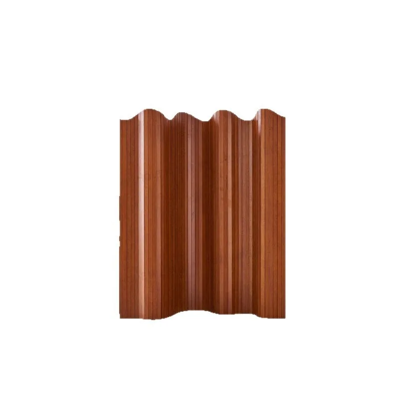 Screen light luxury retro folding partition living room porch block home hotel Internet celebrity art decoration background