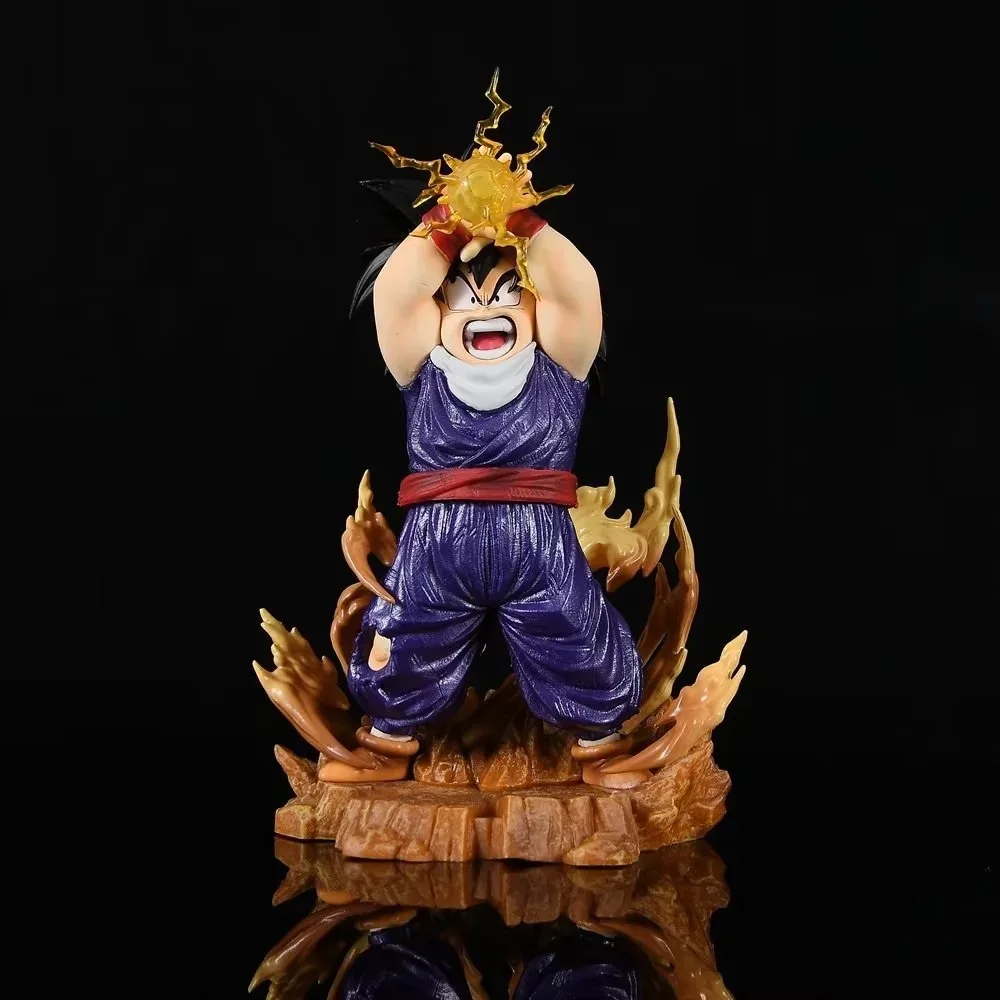 Anime Dragon Ball Z Super Saiyan Son Gohan Battle Ver. GK PVC Action Figure Statue Collectible Model Kids Toys Doll Gifts 18cm