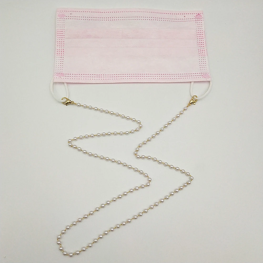 قناع الحبل أصحاب الرجال مكافحة خسر النظارات مجوهرات للنساء نظارات مقاطع قناع الوجه قلادة نظارات القراءة سلسلة اللؤلؤ سلسلة