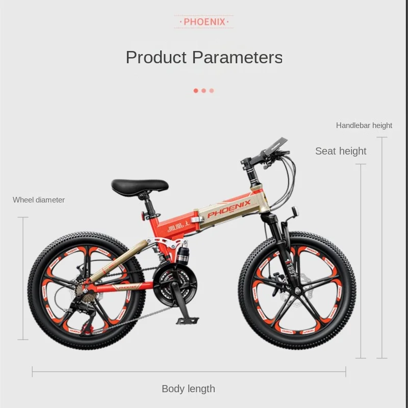 Skig bicicleta meninos meninas pedal dobrável 20 Polegada mudança mountain bike herrenfahrrad plegable acampamento