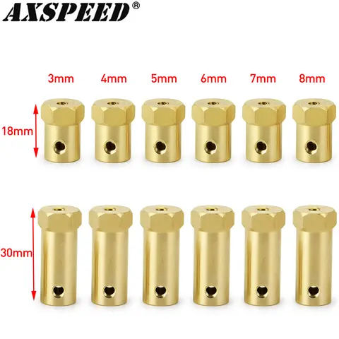 AXSPEED 4PCS 12mm 휠 육각 커플 링 커플러 황동 슬리브 어댑터 타이어 커넥터 3/4/5/6/7/8/mm RC 보트 자동차 예비 부품 AXSPEED 4PCS 12mm 휠 육각 커플 링 커플러 황동 슬리브 어댑터 타이어 커넥터 3/4/5/6/7/8/mm RC 보트 자동차 예비 부품