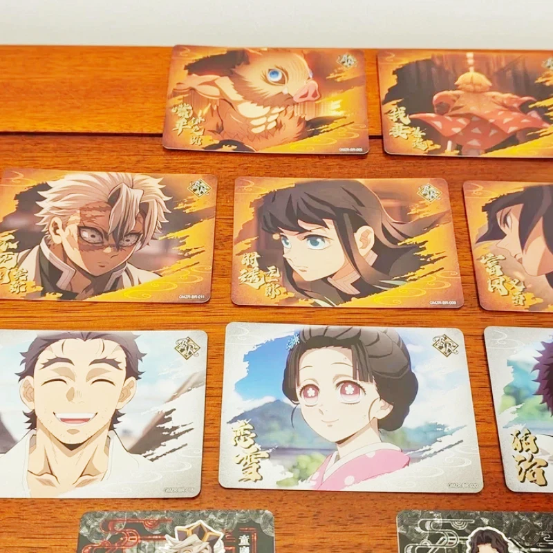 Kayou Demon Slayer Infinite Castle Arc Trading Cards Official Sp Gold Foil Puzzle Collectible Anime Cards For Hobby Fans