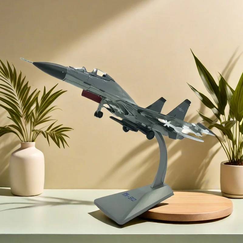 

2024 New Diecast 1:72 Su 30 Fighter Model Alloy Simulation Military Fighter Model Fighter Model Ornaments Collection Gifts