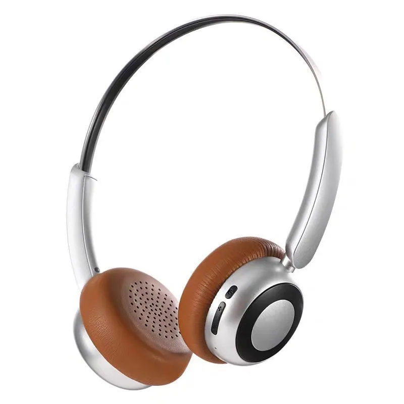 

KQM02 Retro Over-Ear Headphones BT5.4 Wireless HiFi Spatial Audio TWS Earphones JL Chipset Noise Cancelling