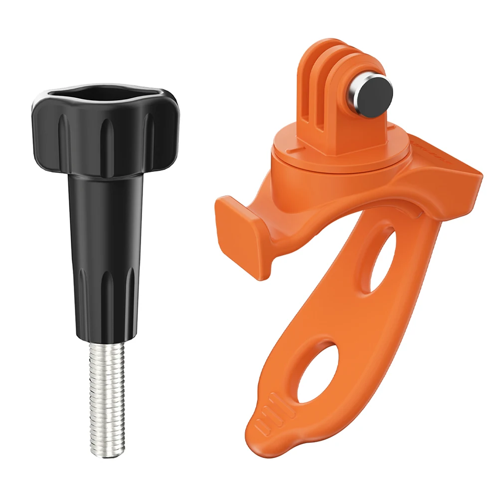 Flexible Wrap Band 360 Rotatable Elastic Handlebar Mount Bike Motorcycle Handlebar Clip Holder for DJI Action 5 Pro Insta360