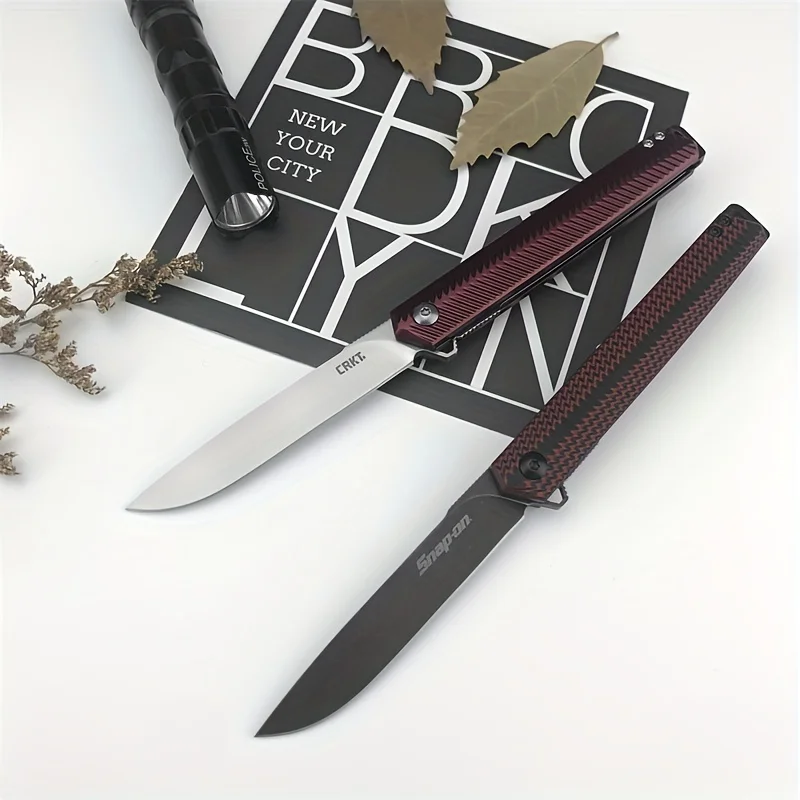 

CR K820BXP/K820 Folding Knife Outdoor Portable EDC Pocket Knife 8Cr13Mov Blade G10/Aluminum Alloy Handle Wilderness Tools Knife