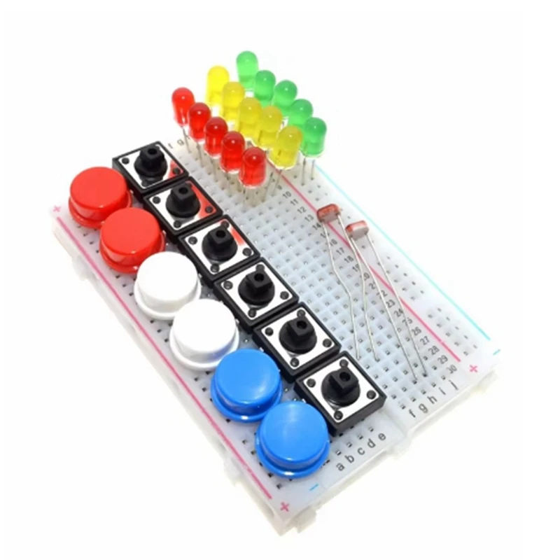 مجموعة المبتدئين لـ UNO R3 اللوح الصغير LED زر سلك توصيل معزز لـ Arduino Diy Kit معمل التعليم المدرسي