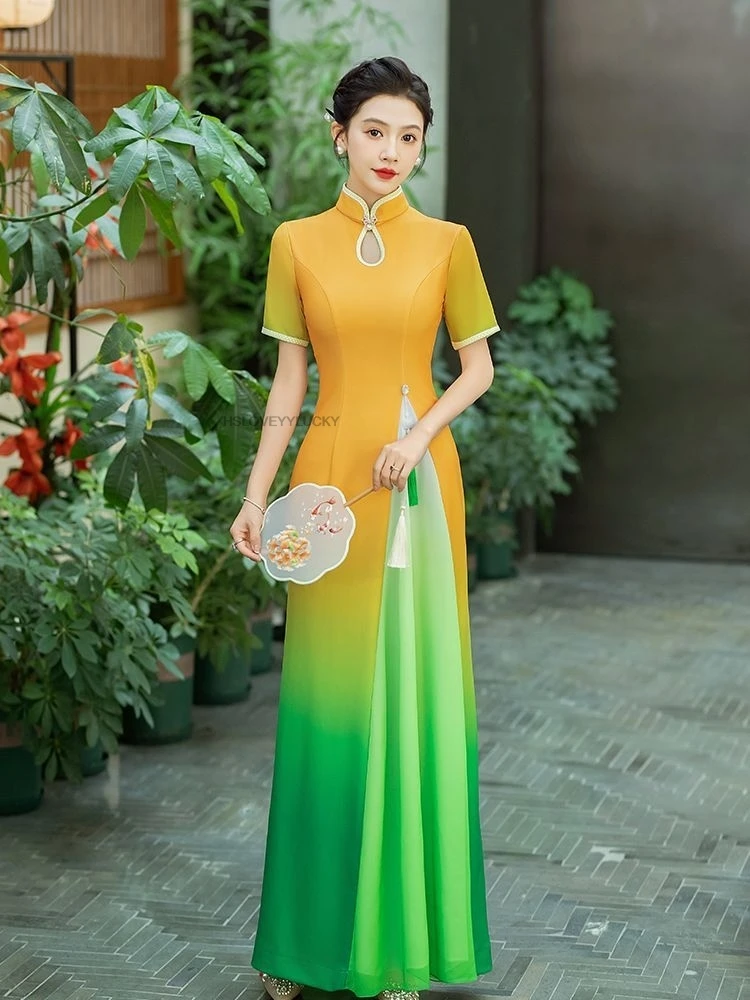 aodai-vietnam-abito-tradizionale-vietnamita-cheongsam-qipao-ao-dai-elegante-vintage-da-donna-per-feste-e-festival
