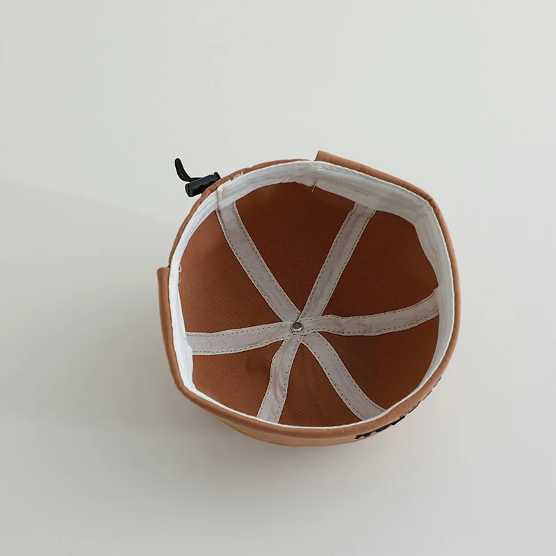 الرجعية رسالة مطرزة الاطفال Brimless قبعة بلون الهيب هوب قبة البطيخ قبعات للأطفال بنين بنات قابل للتعديل دوكر كاب