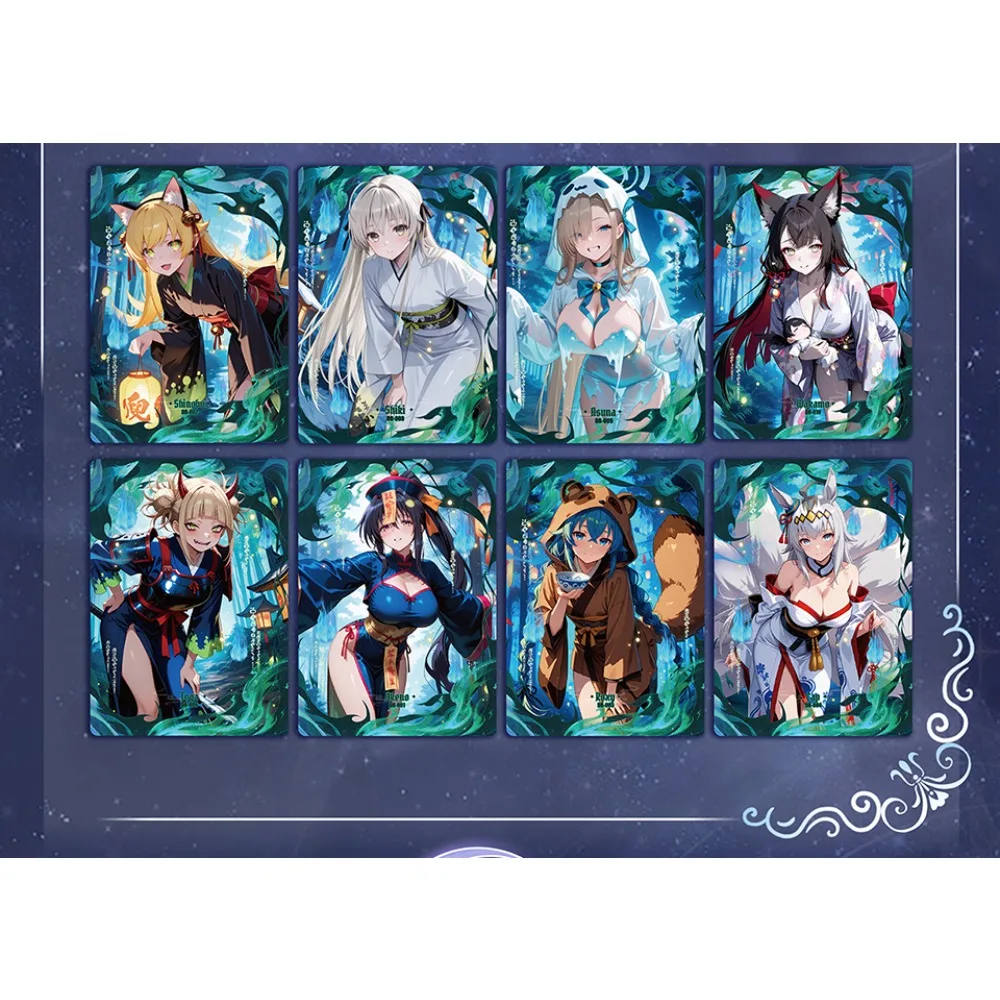 Genki Parade Genki Academy Vol. 5 Collection Cards Surprise Creative Precious Characters Desktop Display Cards Peripheral Toys
