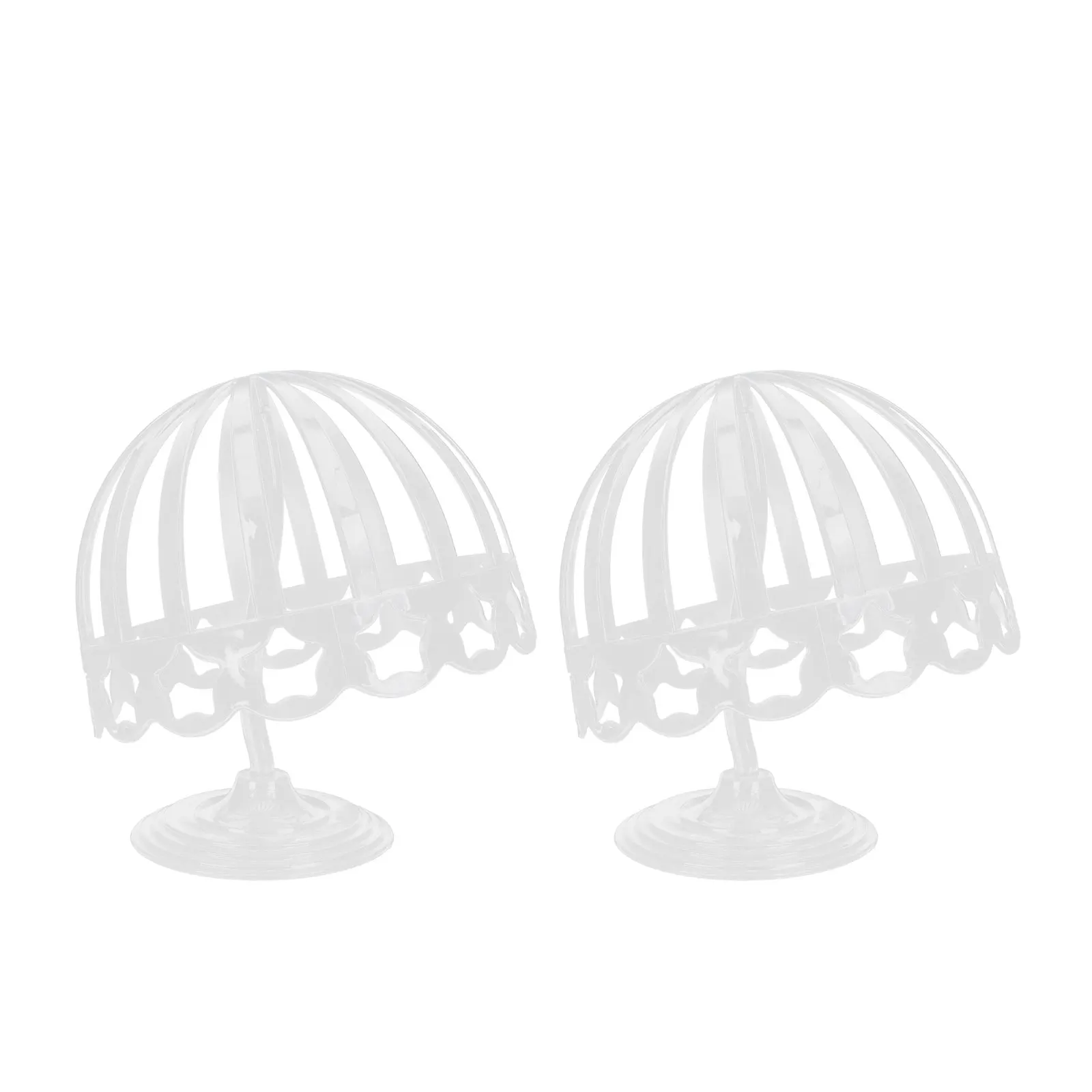 

2pcs Hat Display Holder Cap Storage ganizer Hat Hanger Tabletop Men ABS Practical Long Use Simple Unique Design