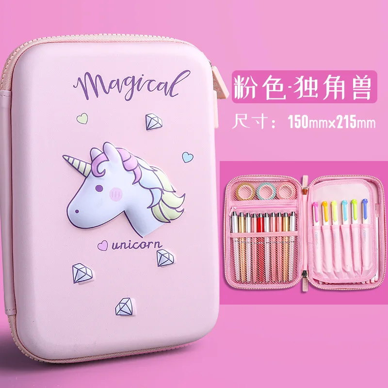 Bleistift Fällen Einhorn Trousse Kawaii Schreibwaren Licorne Etui Estuche Fall Schule Liefert Nette Papeleria Astronaut Bleistift Box Tasche