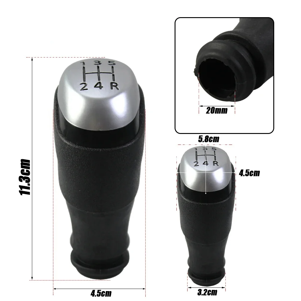 For Renault Clio 4 IV MK4 Manual Stick Head Shifter Lever Handle Car Interior Replacement Accessories