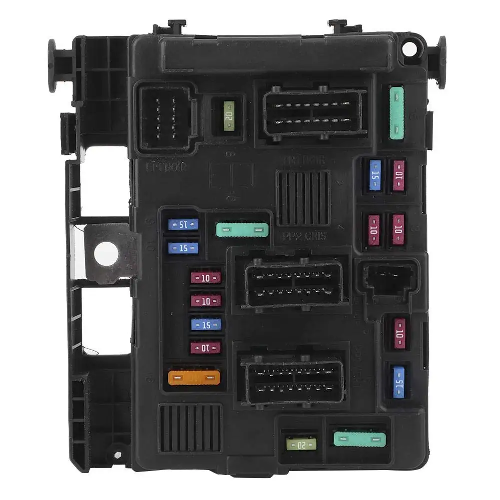 Car Fuse Box Block Replacement Fit for 206 207 C2 307 Senna Car Accessories 9650618280