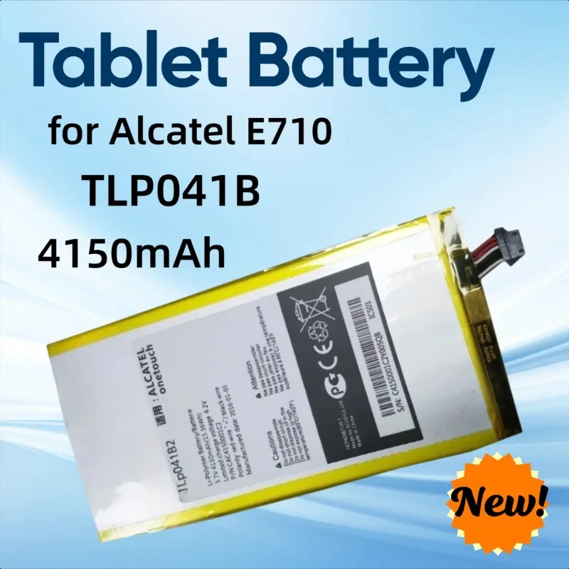 

4150mAh for Alcatel E710 OneTouch EVO7HD/TLP041B2 Tablet Battery