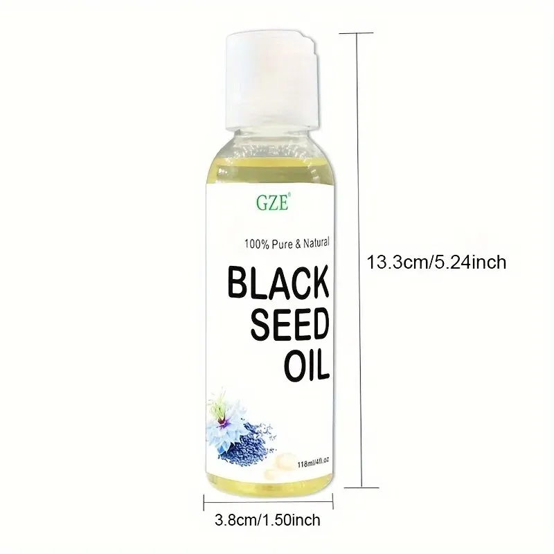 زيت البذور السوداء GZE معصور على البارد وغير مكرر
