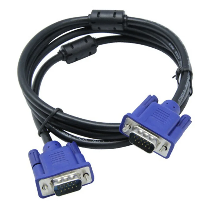 VGA cable 3+5 computer monitor TV projector HD video connection cable 1.5M-10M