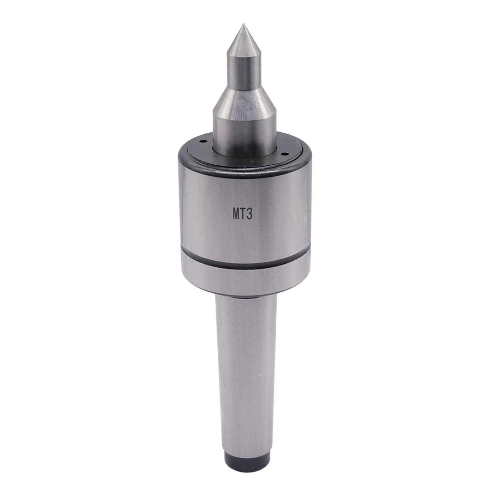 MT3 Triple Bearing Long Nose Live Center, 60° Professional Accuracy 0.000197